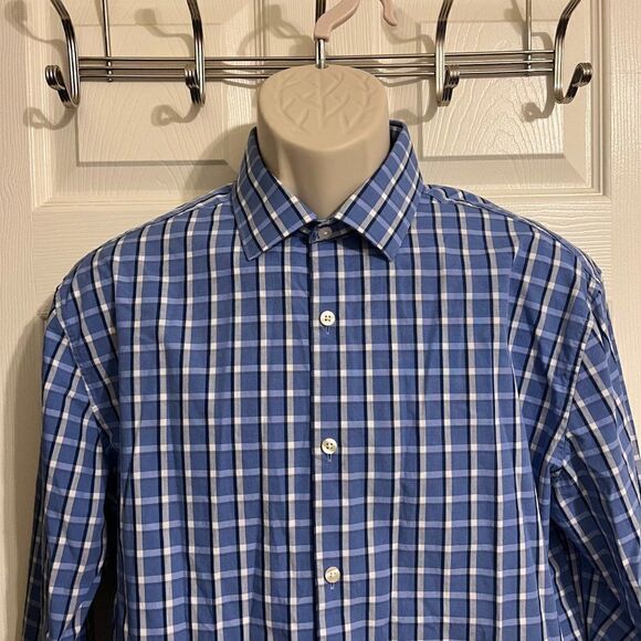 Original Penguin Long Sleeve Button Down Shirt Size 16-32/33 - Picture 2 of 7